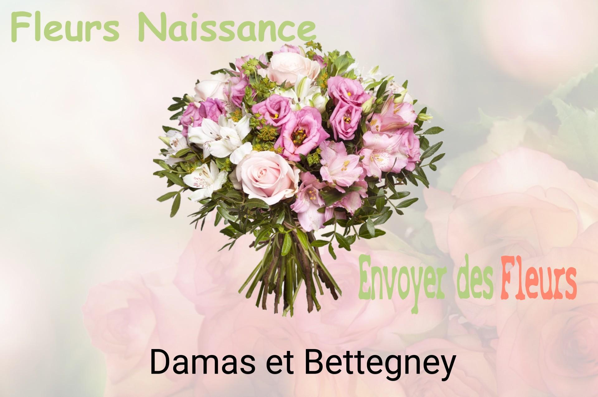 Bouquet de fleurs de naissance livré à Damas-et-Bettegney